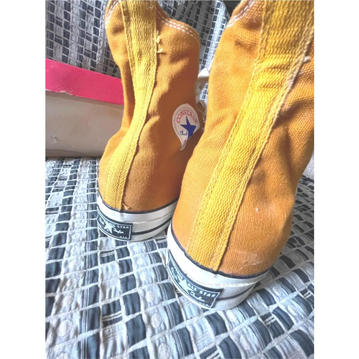 Converse shoes - Yellow 4