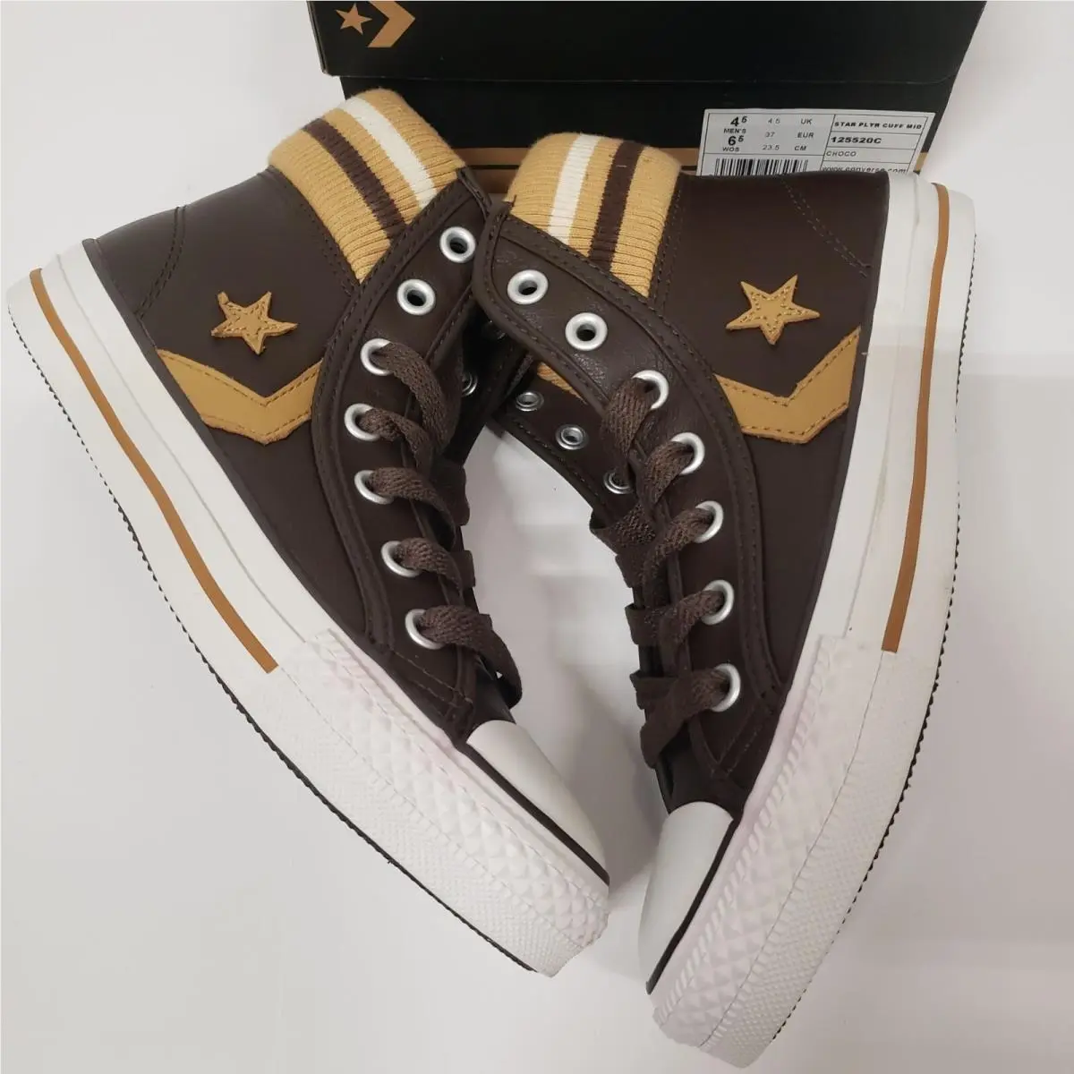 Converse shoes - Converse Star Player Mid - Star Player Mid - Brown 3