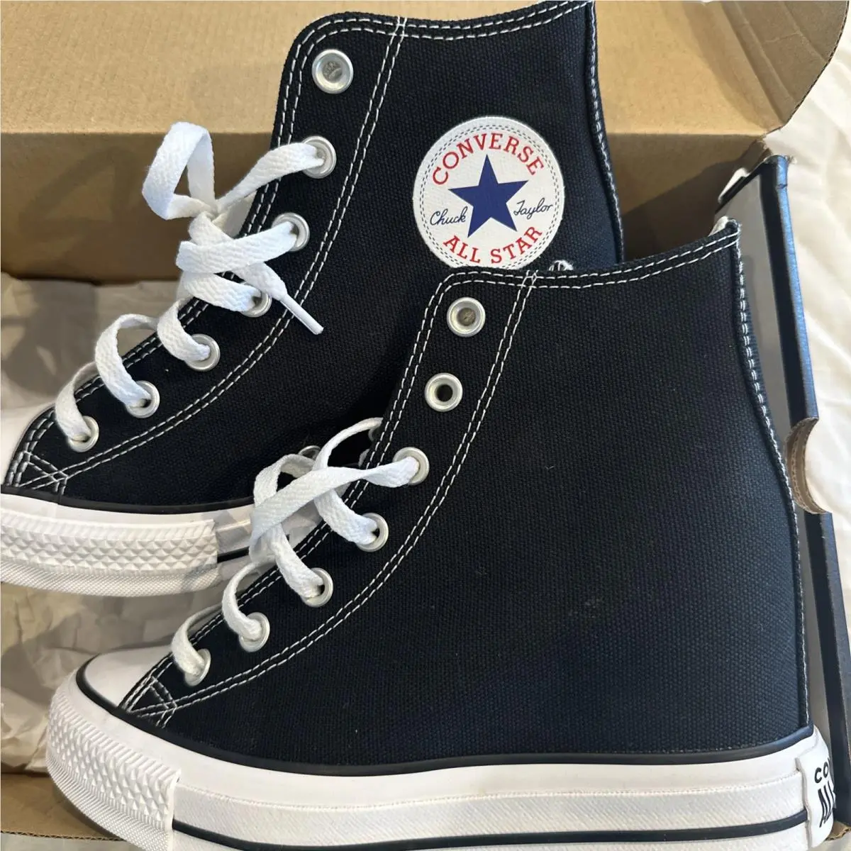 Converse shoes - Black, Manufacturer: Shadow Woods/Egret/Black 1