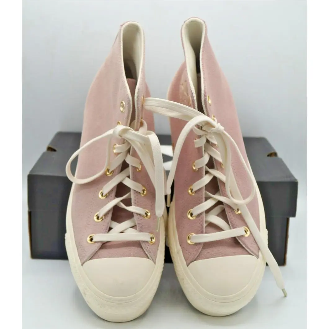Converse Lift Platform HI Top Earthy Neutrals Pink Mauve Size 7 Women