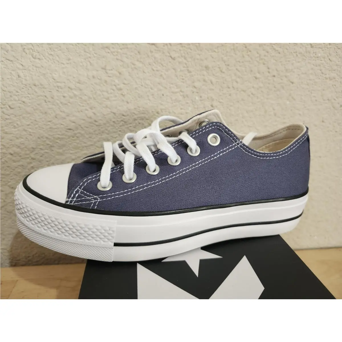 Converse shoes - Converse Chuck Taylor All Star - 571405C - Purple, Manufacturer: Steel/White/Black 4