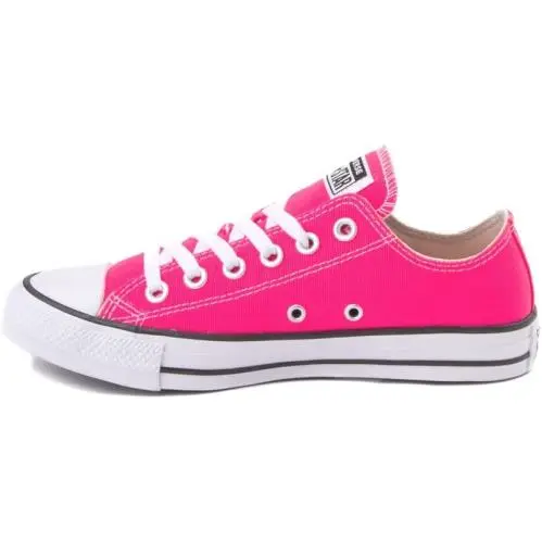 Converse All Star Low Unisex Sneakers Pink White Black Men’s 8 Women’s 10