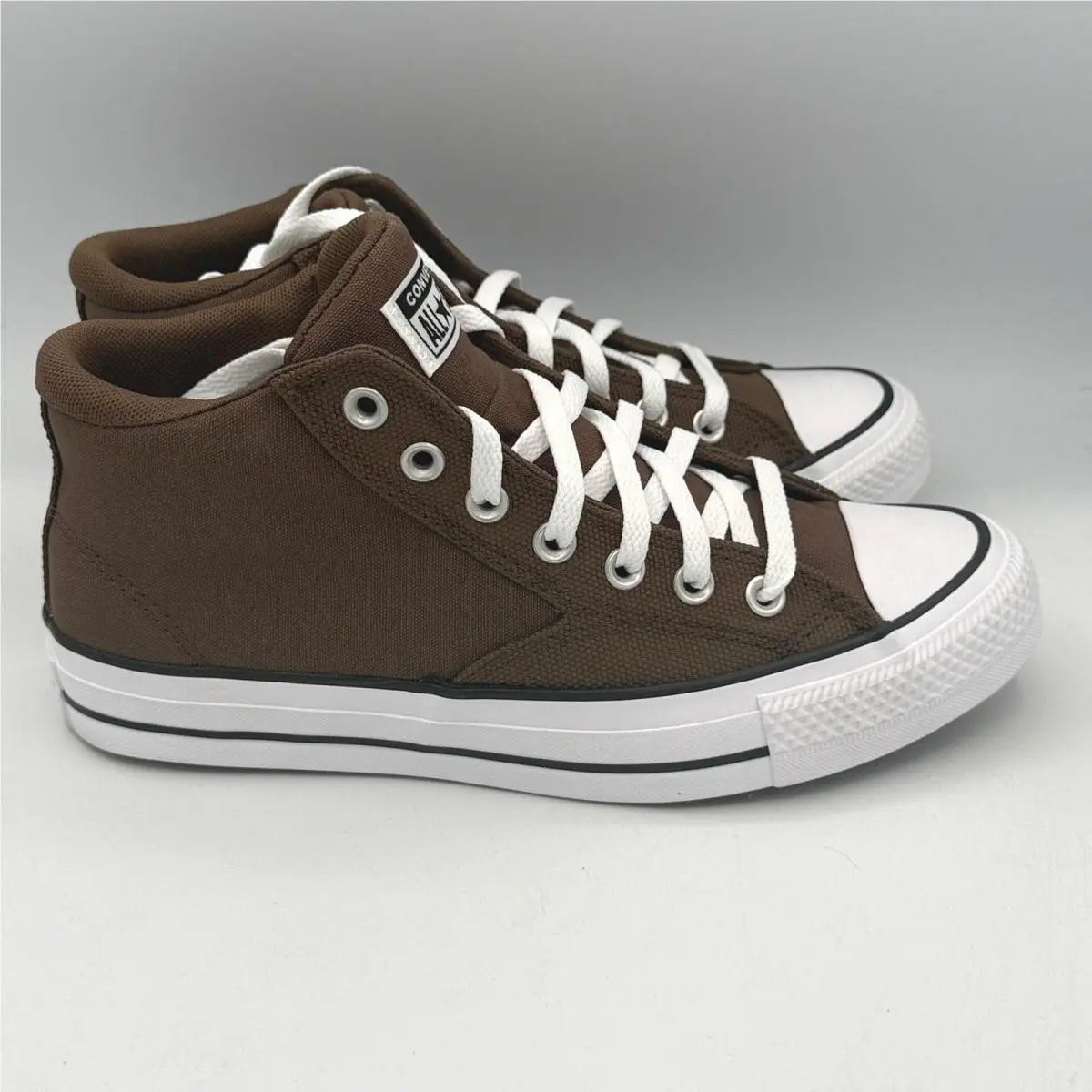 Converse Malden Street Mid Mens 8 Brown Grounded Canvas A13212F