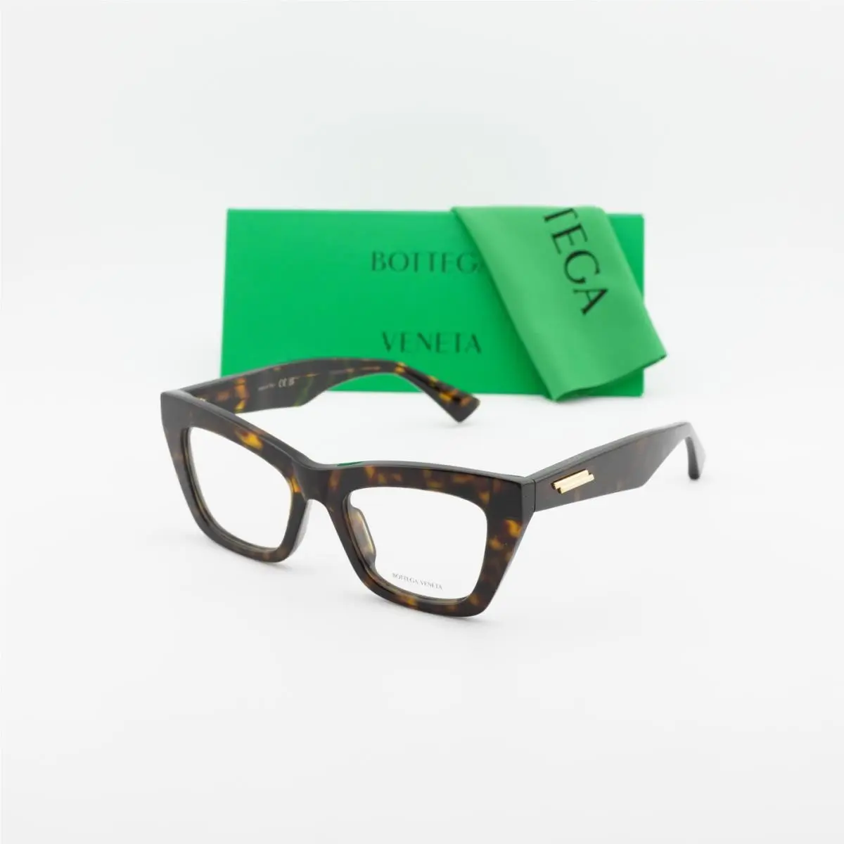 Bottega Veneta BV1215O 002 Havana 50mm Eyeglasses