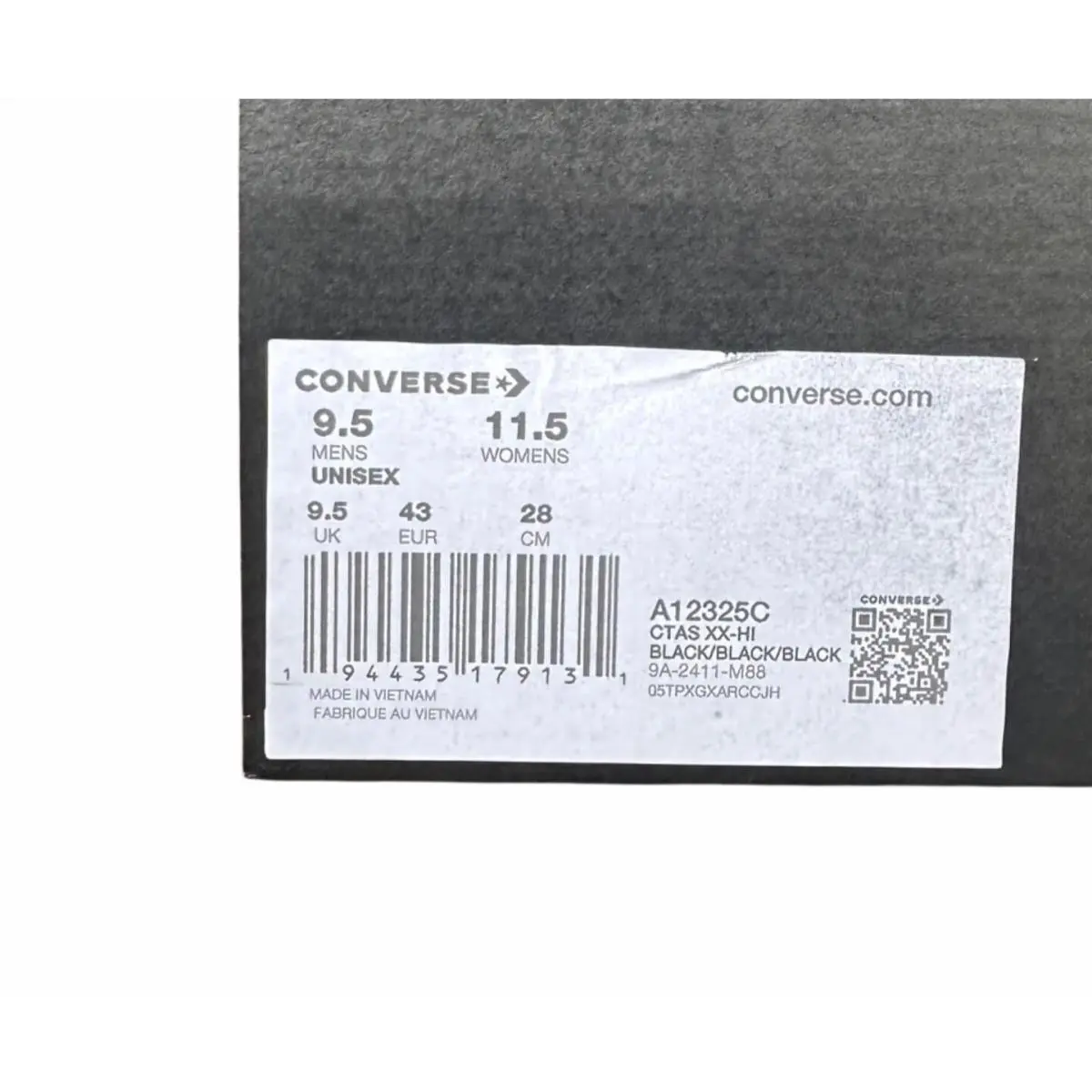 Converse shoes - Converse Chuck Taylor All Star XXHi - Black (UPC: 194435179131) 6