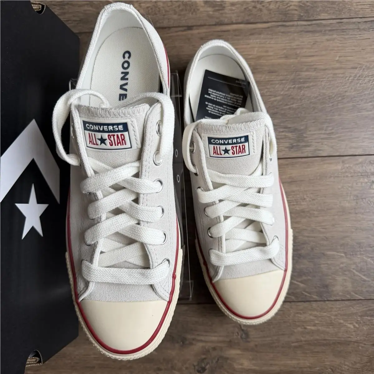 Converse shoes - Converse Chuck Taylor All Star OX - A14237C - Barely Grey / Natural Ivory (UPC: 0194435405797) 1