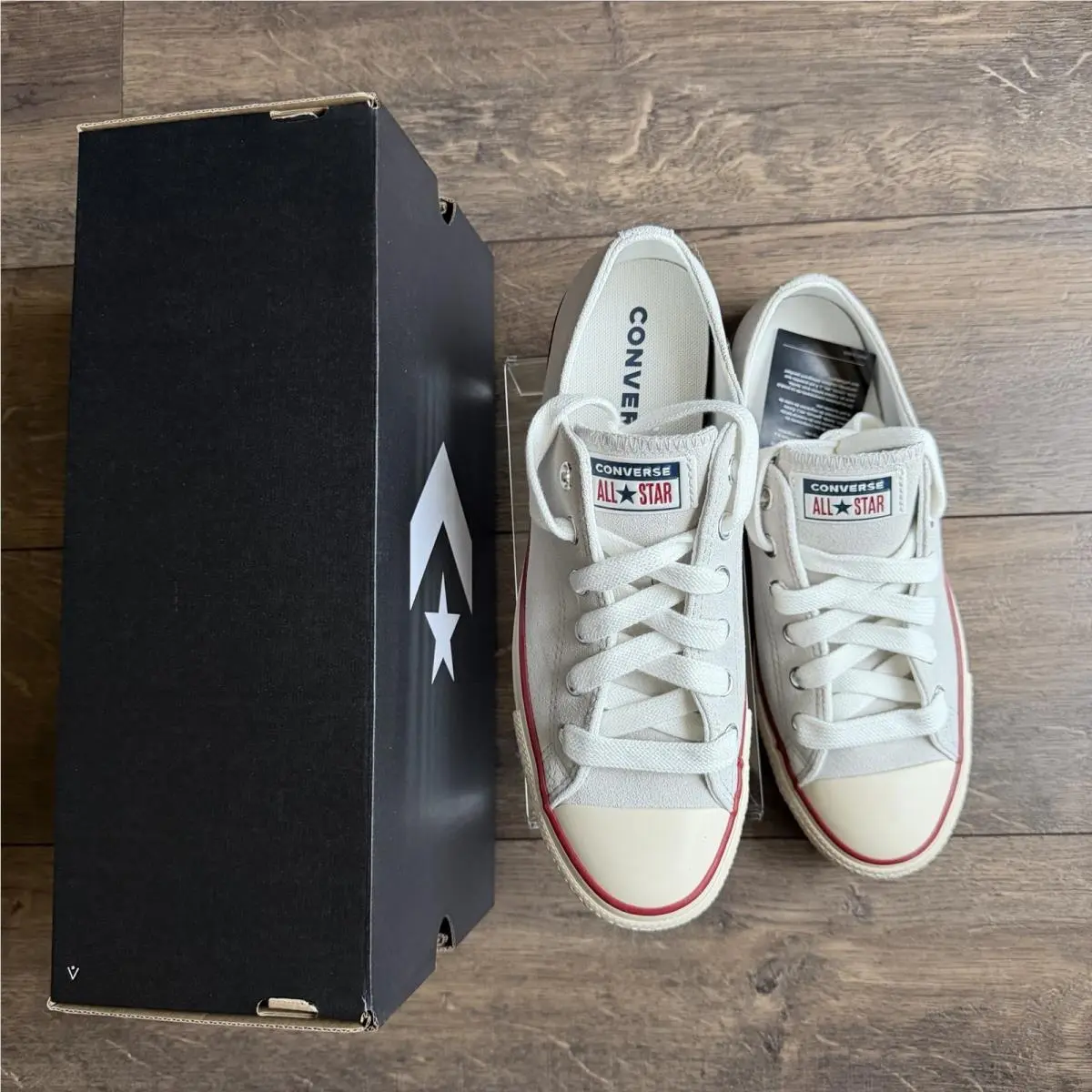 Converse shoes - Converse Chuck Taylor All Star OX - A14237C - Barely Grey / Natural Ivory (UPC: 0194435405797) 2