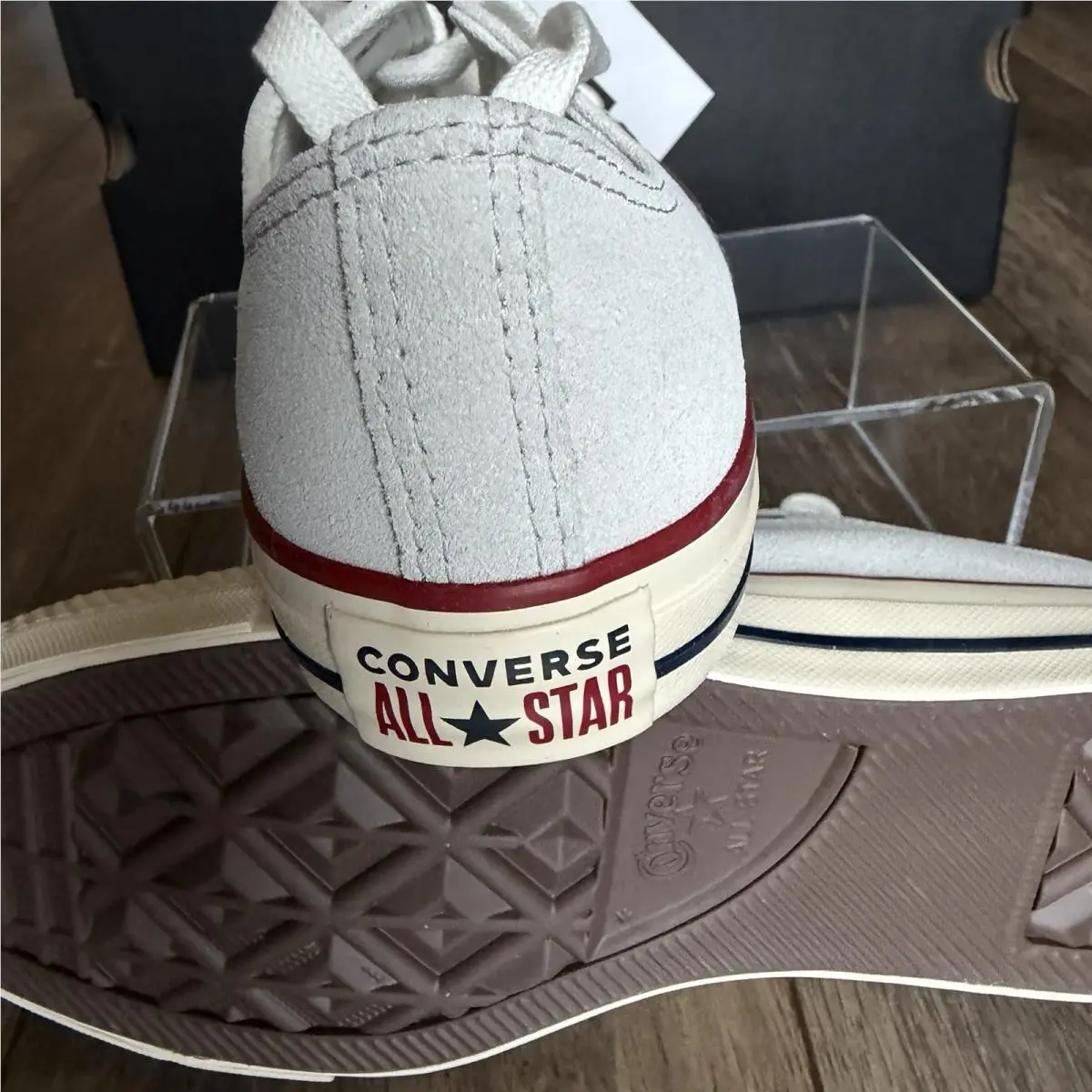Converse shoes - Converse Chuck Taylor All Star OX - A14237C - Barely Grey / Natural Ivory (UPC: 0194435405797) 4