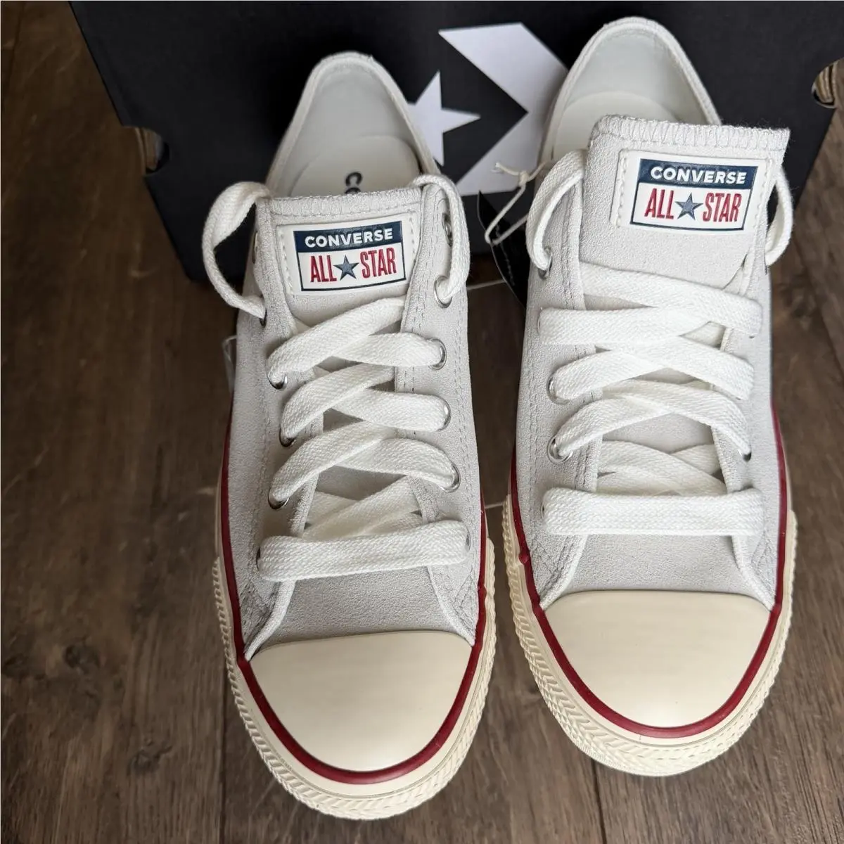 Converse shoes - Converse Chuck Taylor All Star OX - A14237C - Barely Grey / Natural Ivory (UPC: 0194435405797) 6