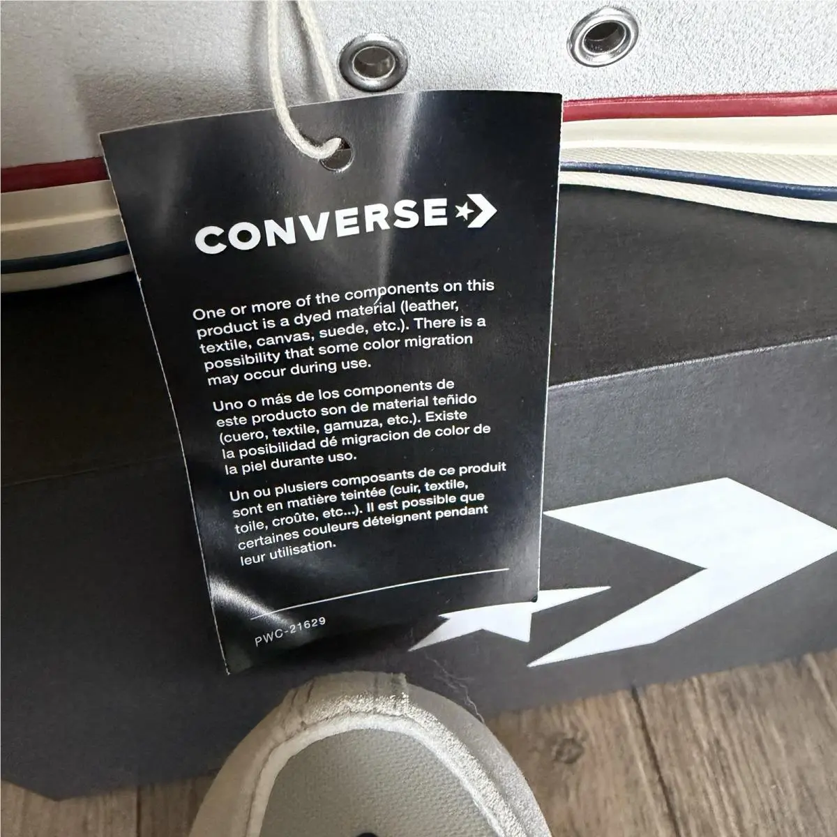 Converse shoes - Converse Chuck Taylor All Star OX - A14237C - Barely Grey / Natural Ivory (UPC: 0194435405797) 7