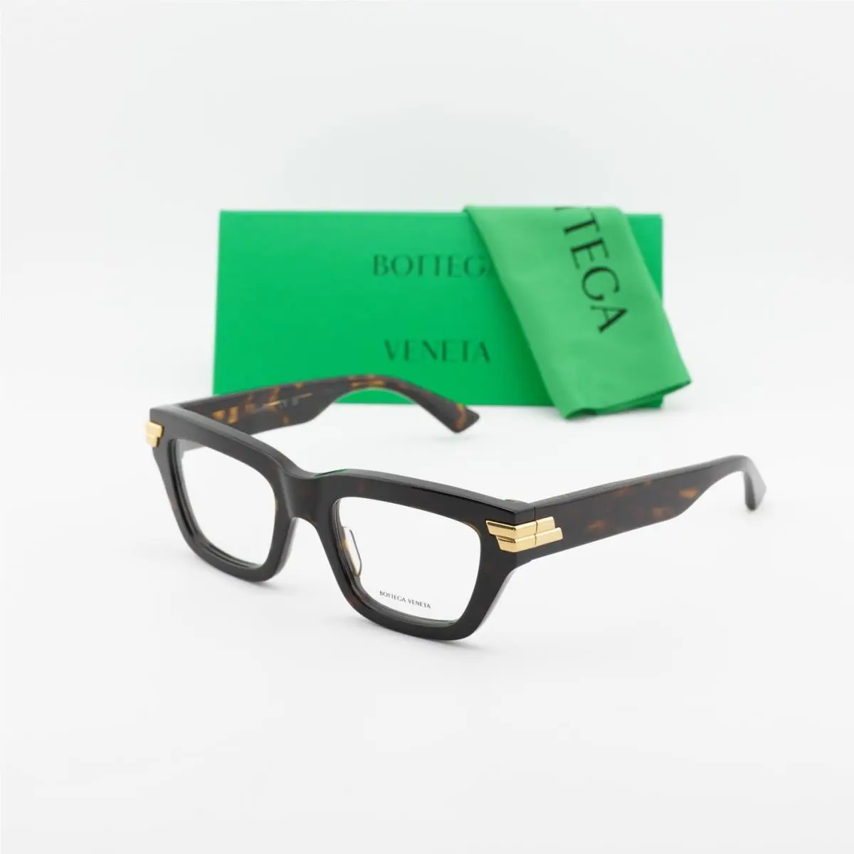 Bottega Veneta BV1190O 002 Havana 50mm Eyeglasses