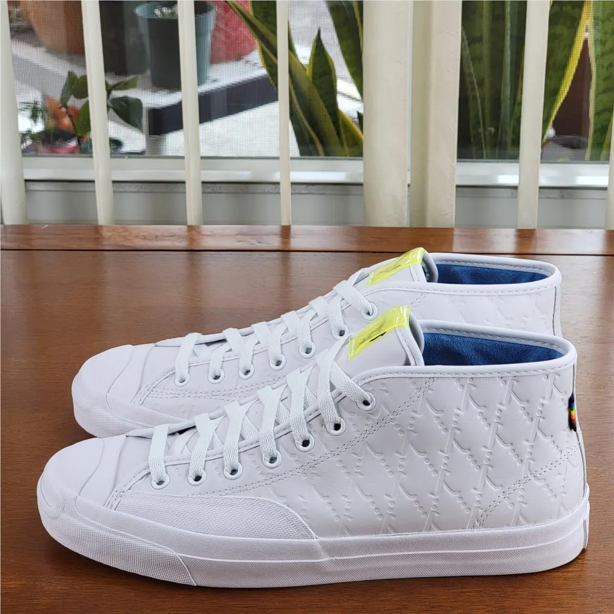Converse shoes - Converse Jack Purcell Pro Mid - 170944C - White / Chambray Blue / White (UPC: 194432974692) 3