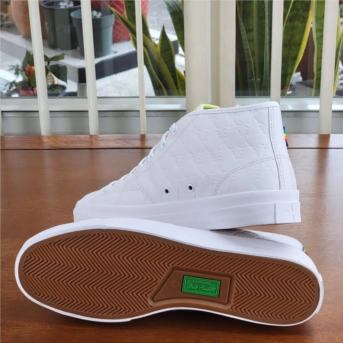 Converse shoes - Converse Jack Purcell Pro Mid - 170944C - White / Chambray Blue / White (UPC: 194432974692) 4