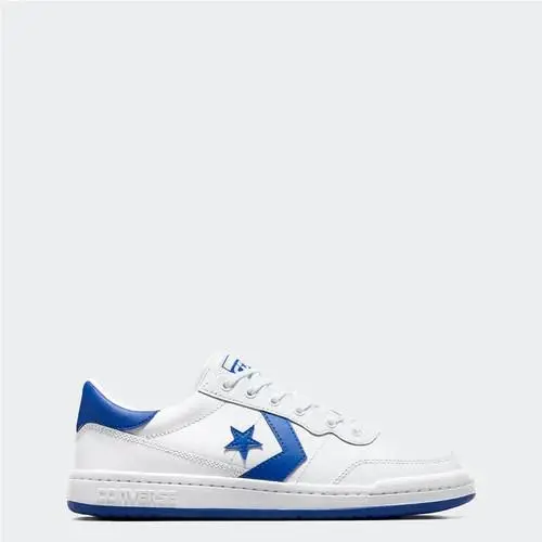 Converse Fastbreak Pro Leather Low Sneakers Men Shoes White/blue/w Size 12