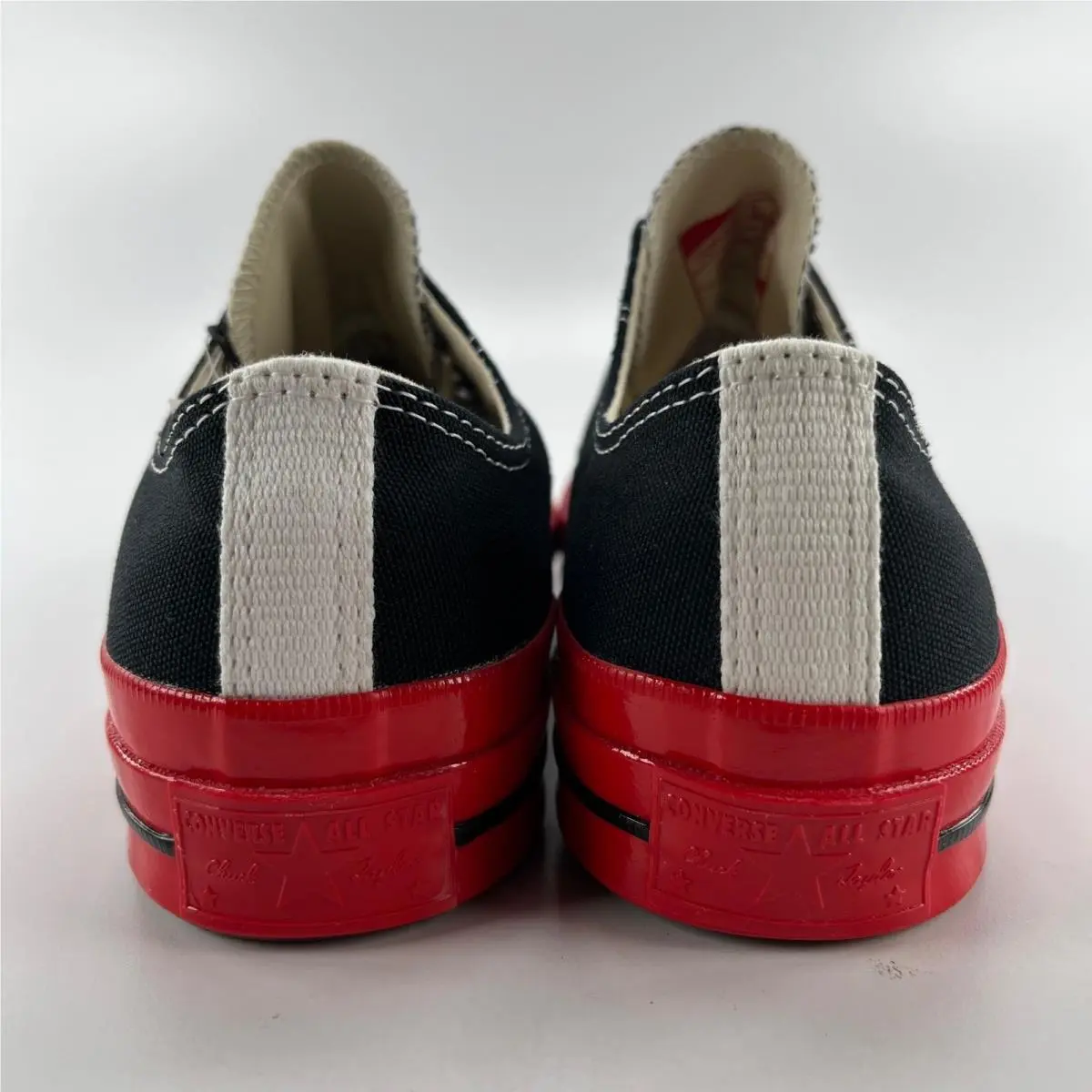 Converse shoes - Converse Chuck 70 CDG Play Black Red Midsole - A01795C - Black 3