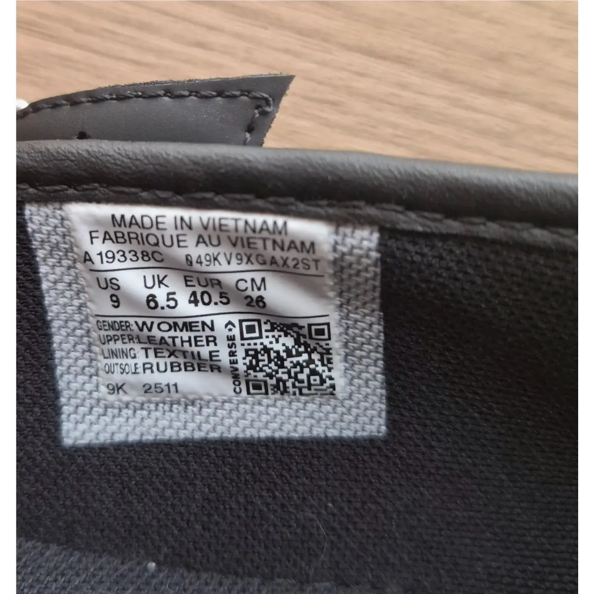 Converse shoes - Converse Dainty - Dainty - A19338C - Black (UPC: 194435982984) 8