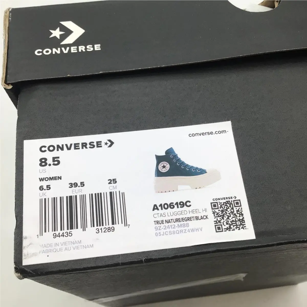 Converse shoes - CTAS Lugged Heel Hi - CTAS Lugged Heel - Green 4