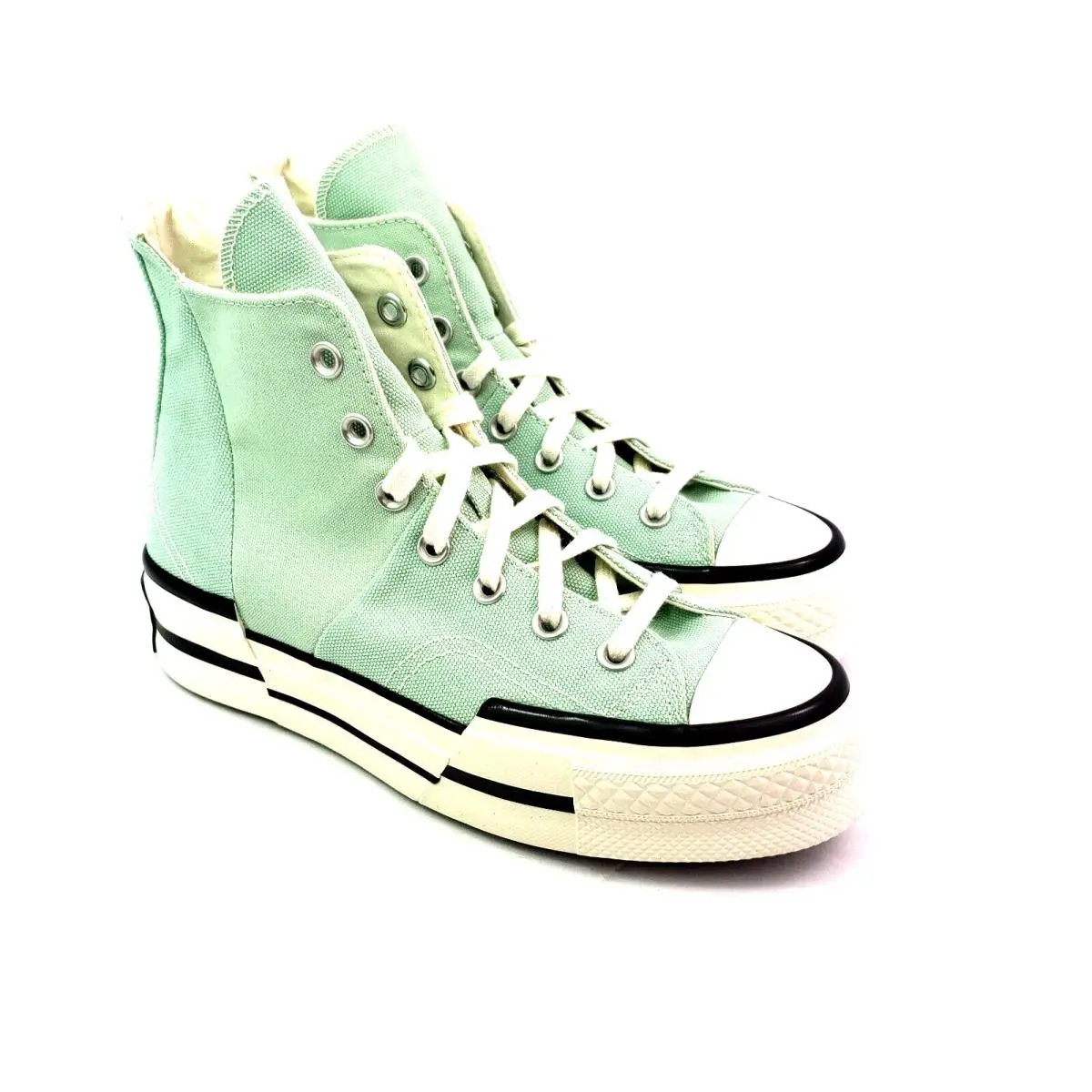 Converse Chuck 70 Plus HI Womens Size 7.5 Sticky Aloe Egret Green Sneaker Shoes