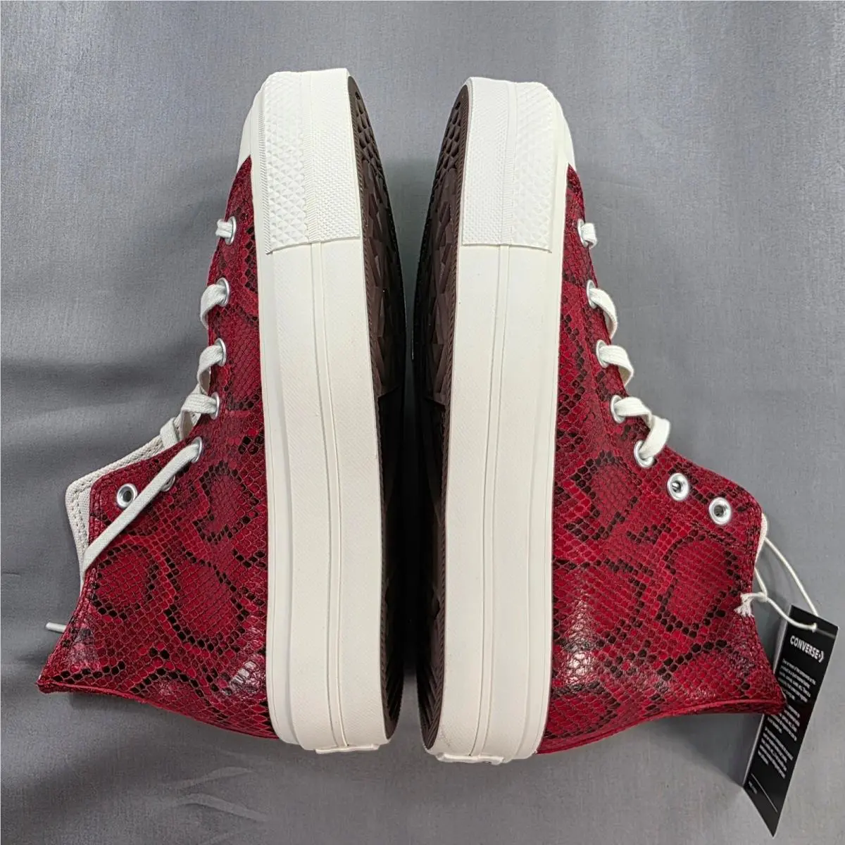 Converse shoes - Converse Chuck Taylor Lift Hi - Red 3
