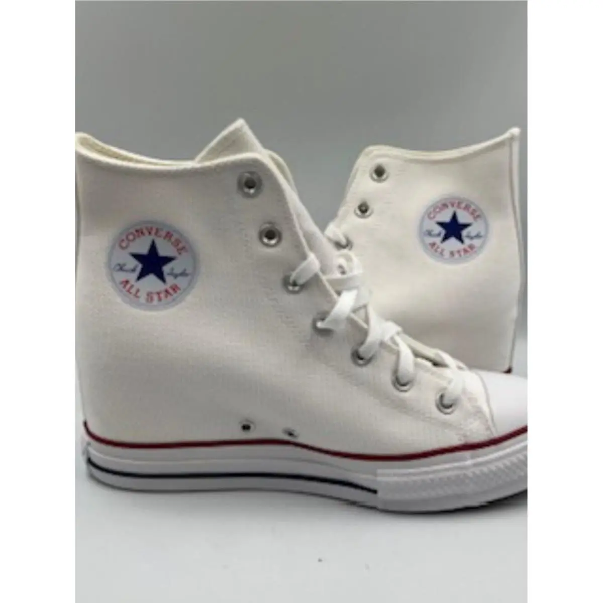 Converse shoes - converse wedge - wedge - White 4