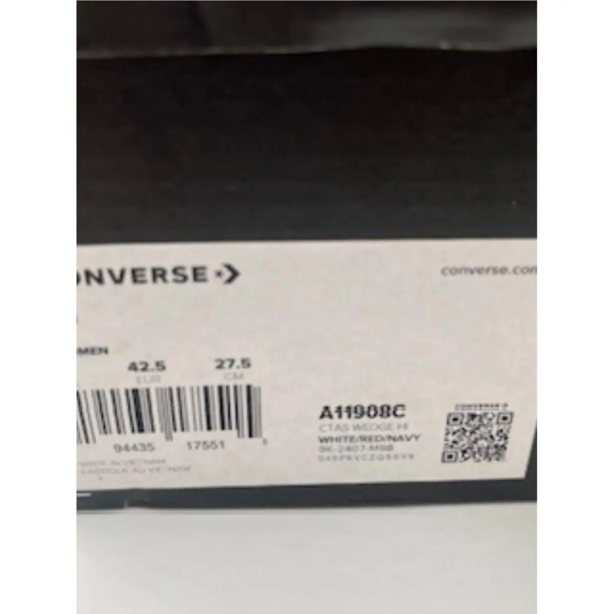 Converse shoes - converse wedge - wedge - White 7