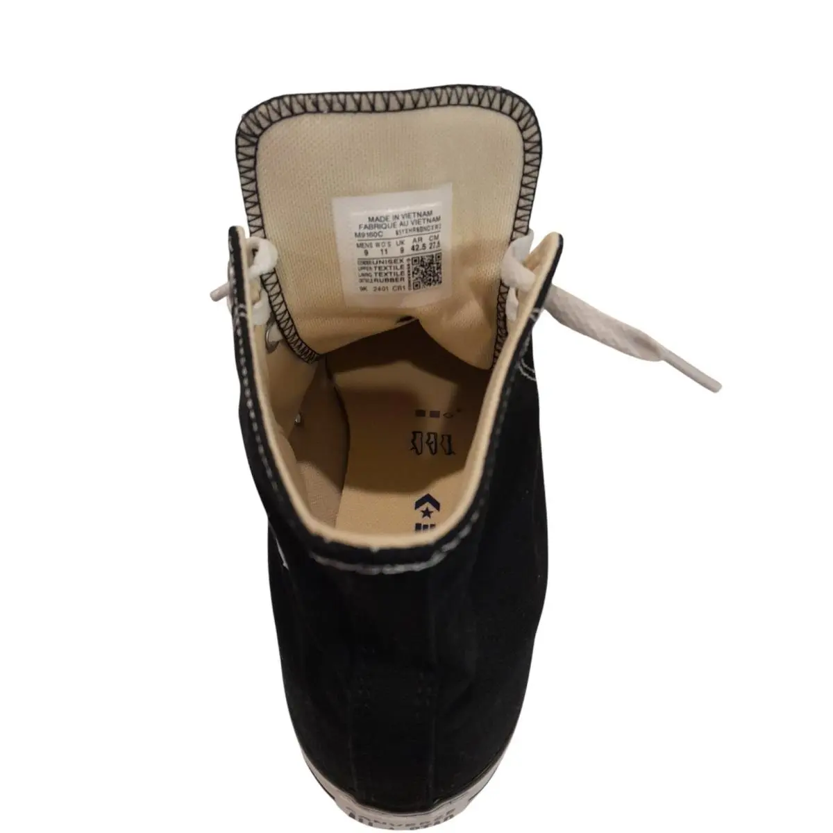 Converse shoes - Converse Chuck Taylor All Star Canvas High Top - M9160C-BLACK - Black/White (UPC: 886952781347) 5