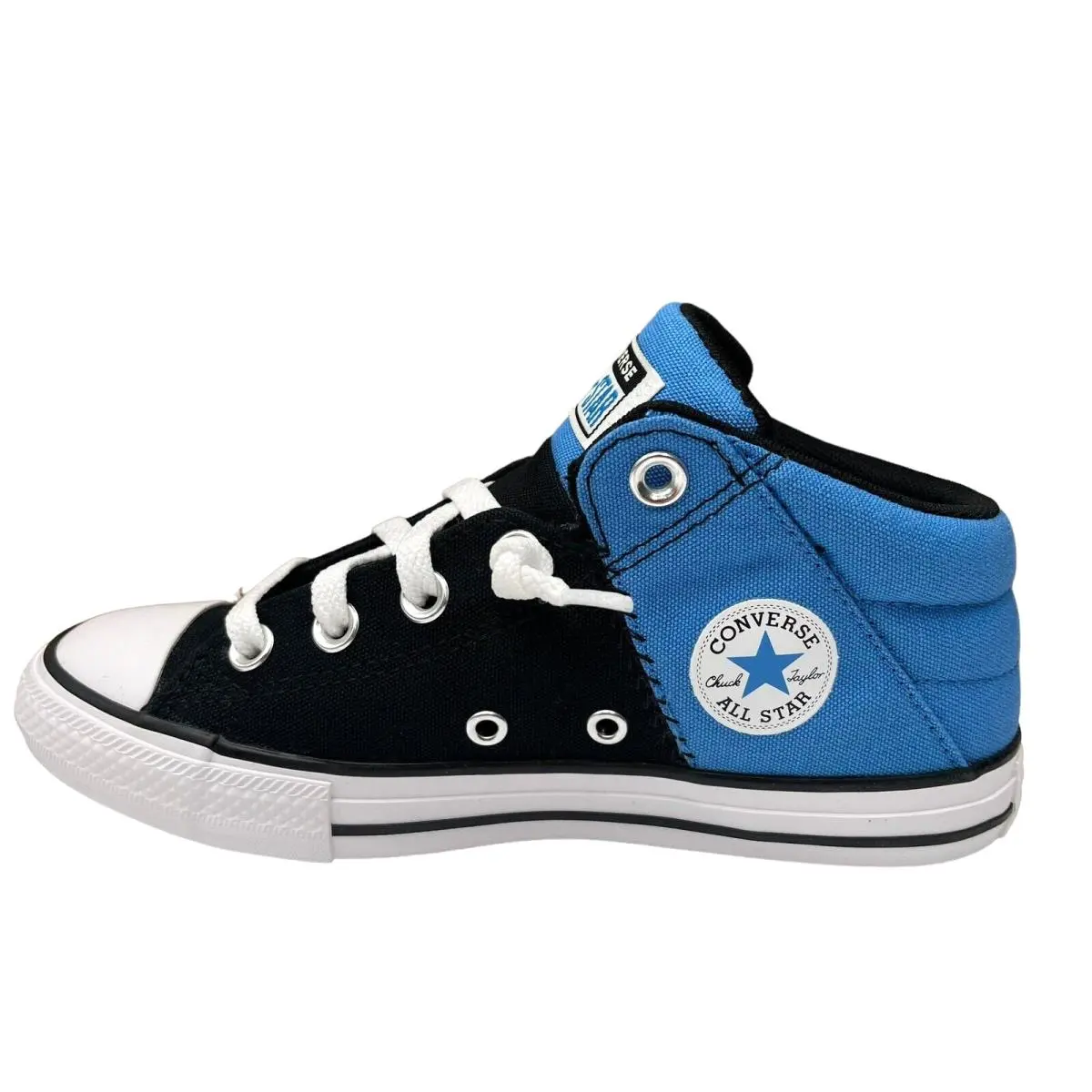 Converse Chuck Taylor All Star Youth Boy`s Slip on Shoes Size 1 Royal Blue/black