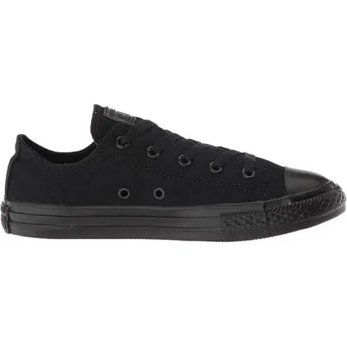 Converse Chuck Taylor All Star Core Ox Black Monochrome Women 7.5 Men 5.5