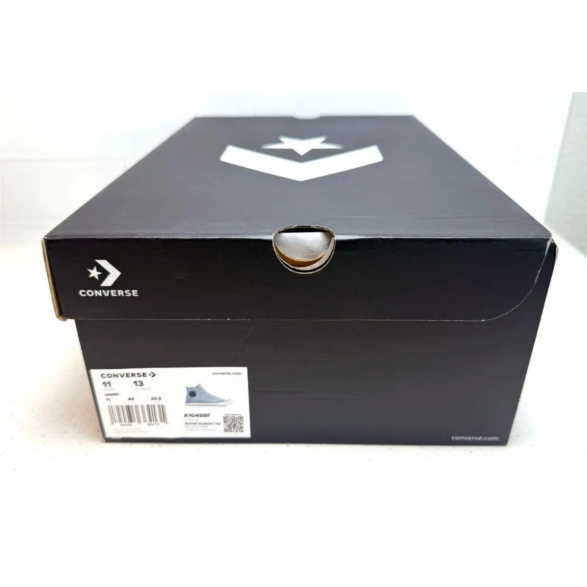 Converse shoes - Chuck Taylor All Star Polyester & Suede - A10498F - Blue 2