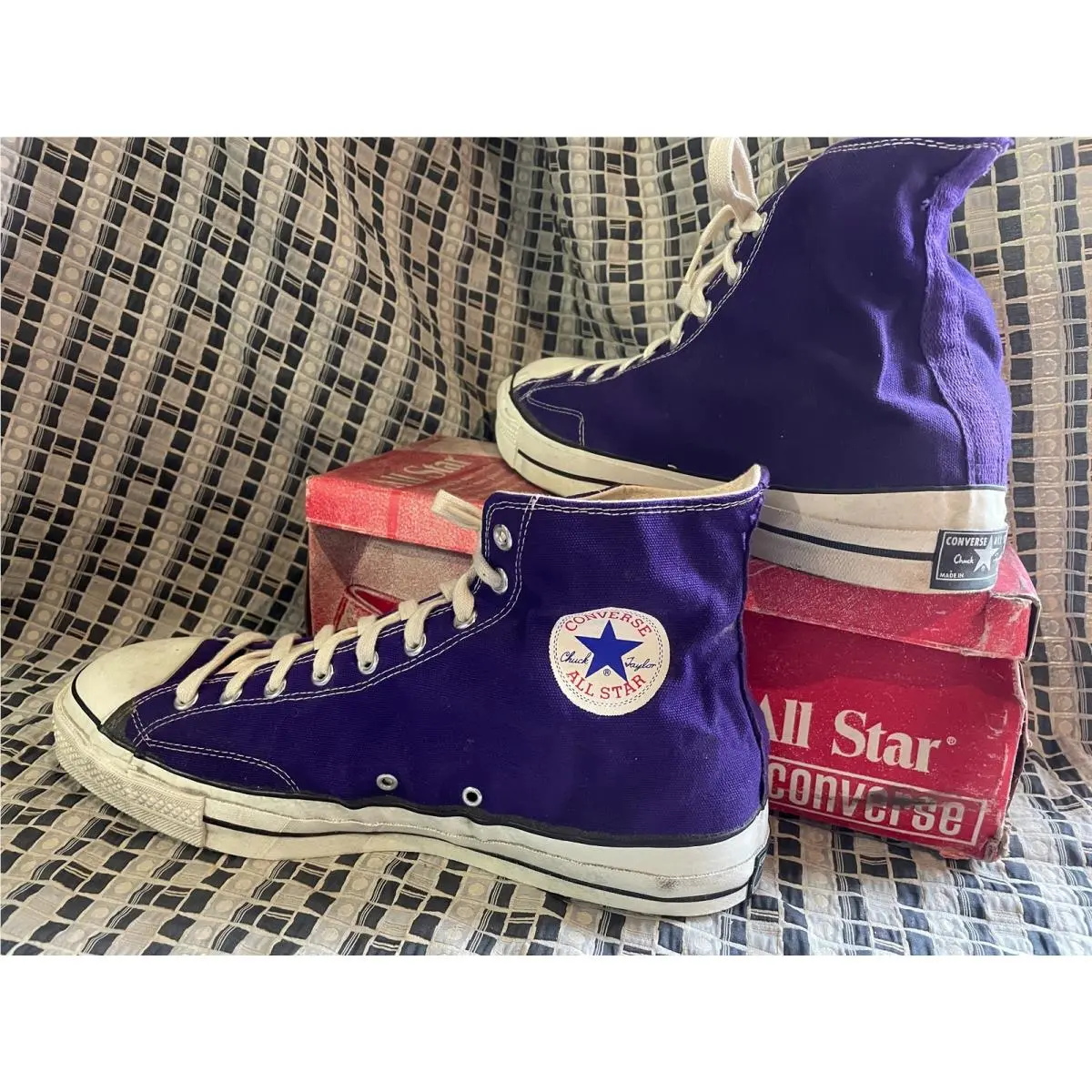 Converse shoes - Purple 8