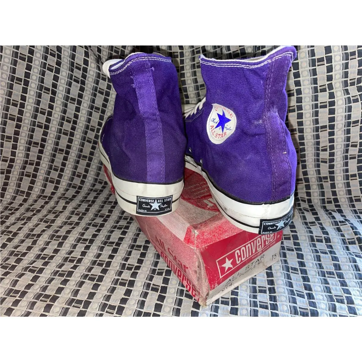 Converse shoes - Purple 1