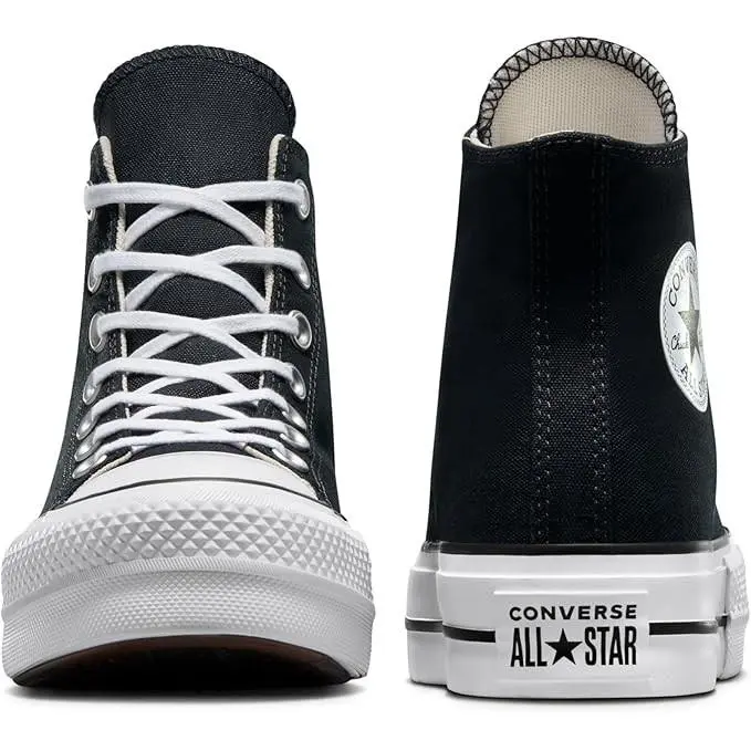 Converse shoes - Converse Chuck Taylor All Star Lift - Black, Manufacturer: Navy/White/Black (UPC: 194434498523) 3
