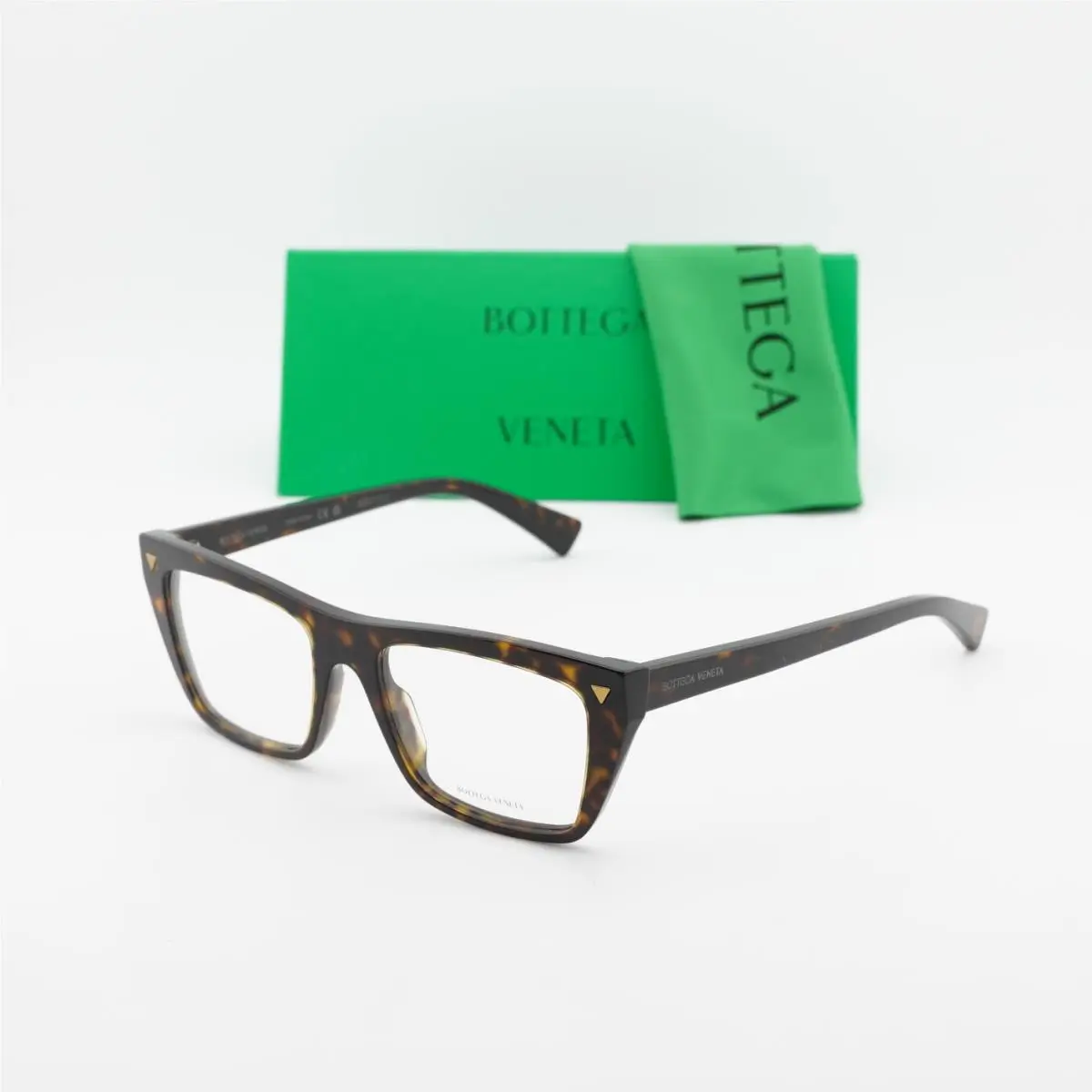 Bottega Veneta BV1258O 002 Havana 53mm Eyeglasses