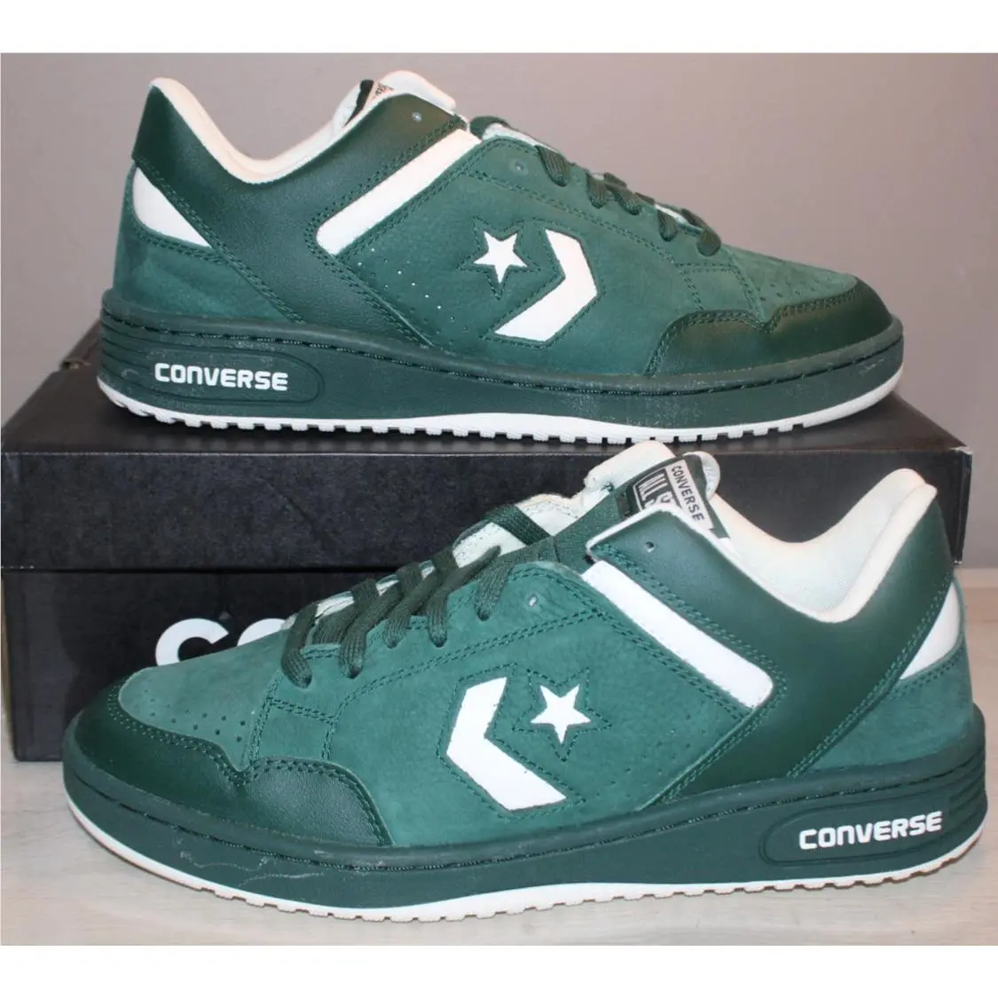 Converse Weapon OX Green Envy Egret Men`s Shoes Sneakers Size 11.5