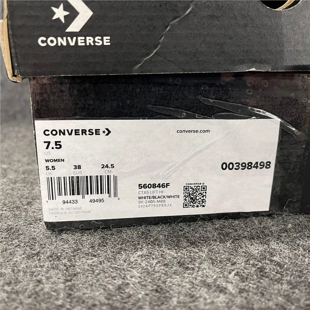 Converse shoes - VS193227 - vs-193227 - Black (UPC: 194433494953) 2