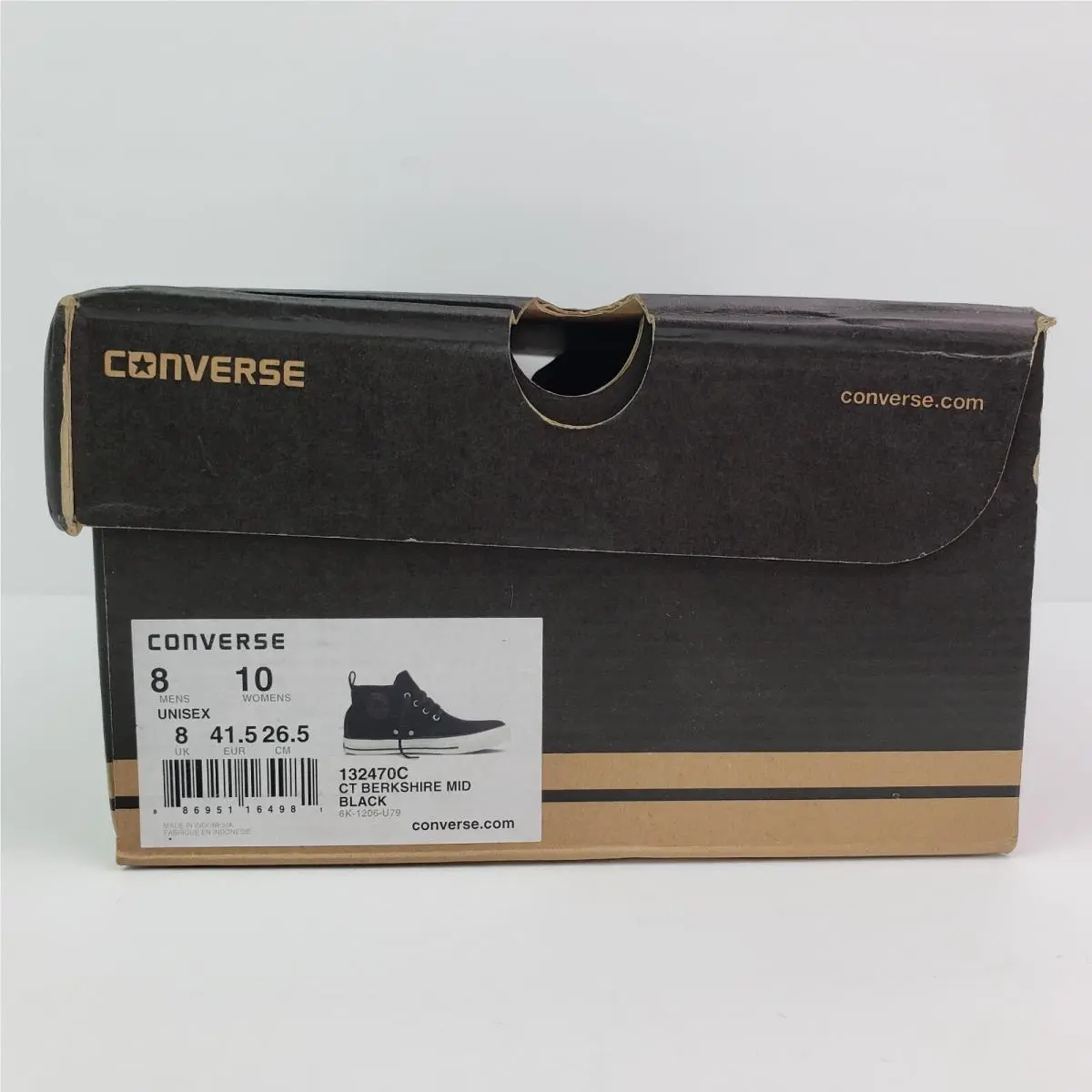 Converse shoes - Converse Chuck Taylor Berkshire Mid - Black 11