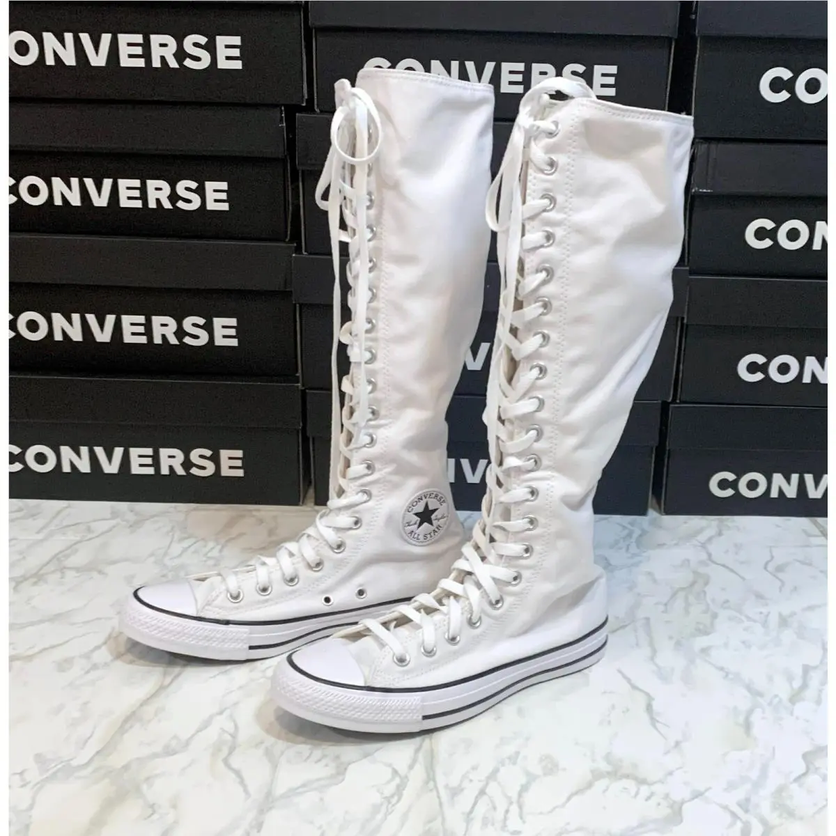 Converse Chuck Taylor All Star Xxhi High Top Canvas Knee Hi Womens 7.5 Mens 5.5
