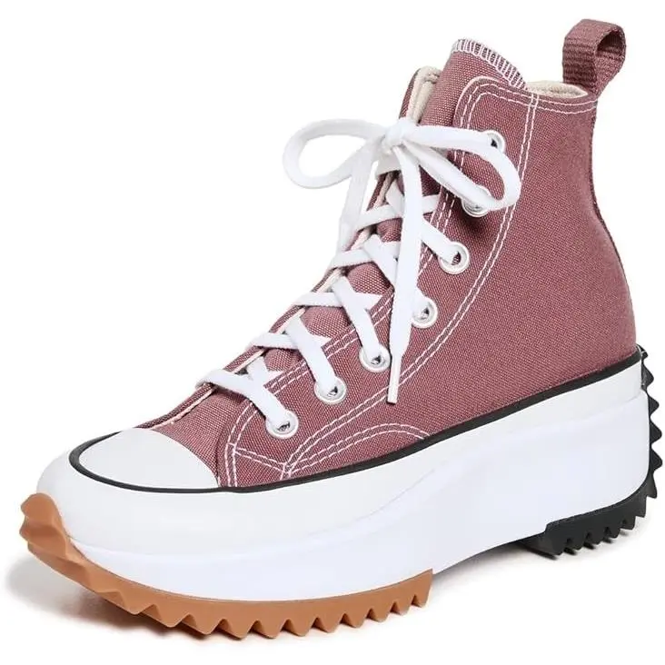 Converse Run Star Hike Platform Women’s Sneakers Size 11 Saddle Black White