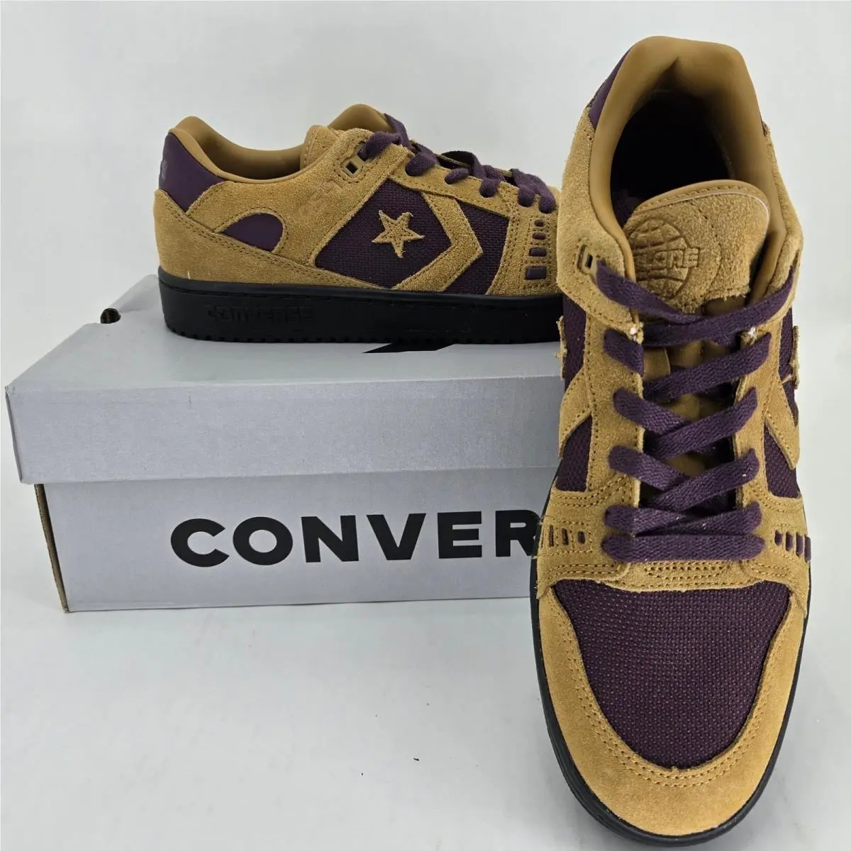 Converse AS-1 Pro Ox Wood Thrush Dark Wine Skate Shoes A08502C Men`s 8.5