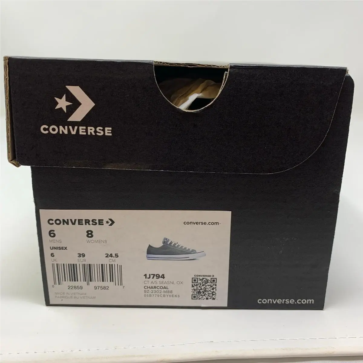 Converse shoes - Converse Chuck Taylor All Star Low - 1J794 - Gray 6