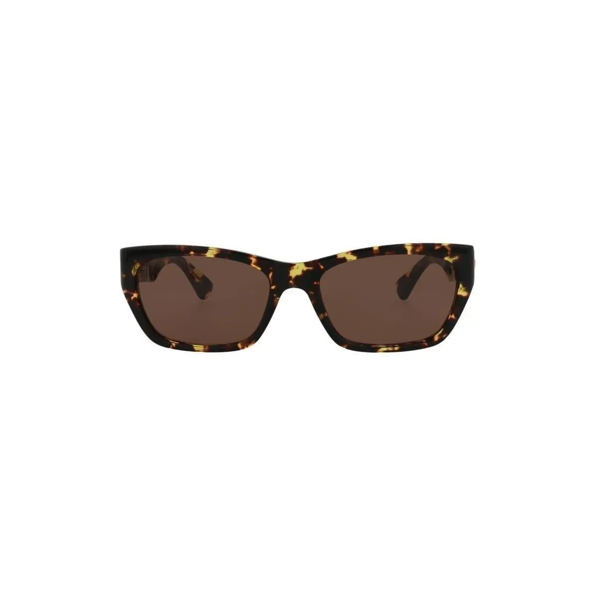 Bottega Veneta Women 55mm Rectangular Sunglasses Havana/ Brown