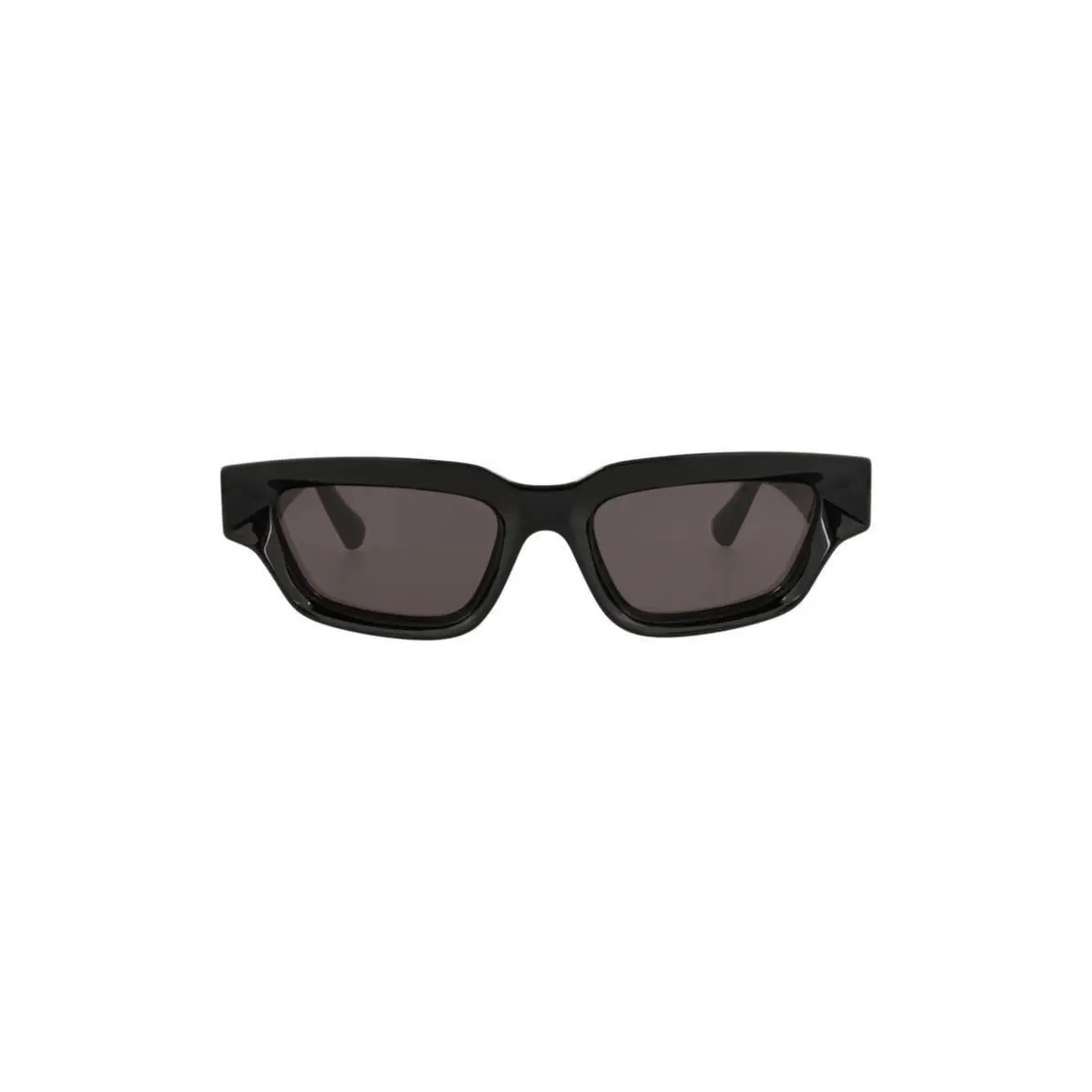 Bottega Veneta Men Novelty 53mm Cat Eye Sunglasses Black Black Gre