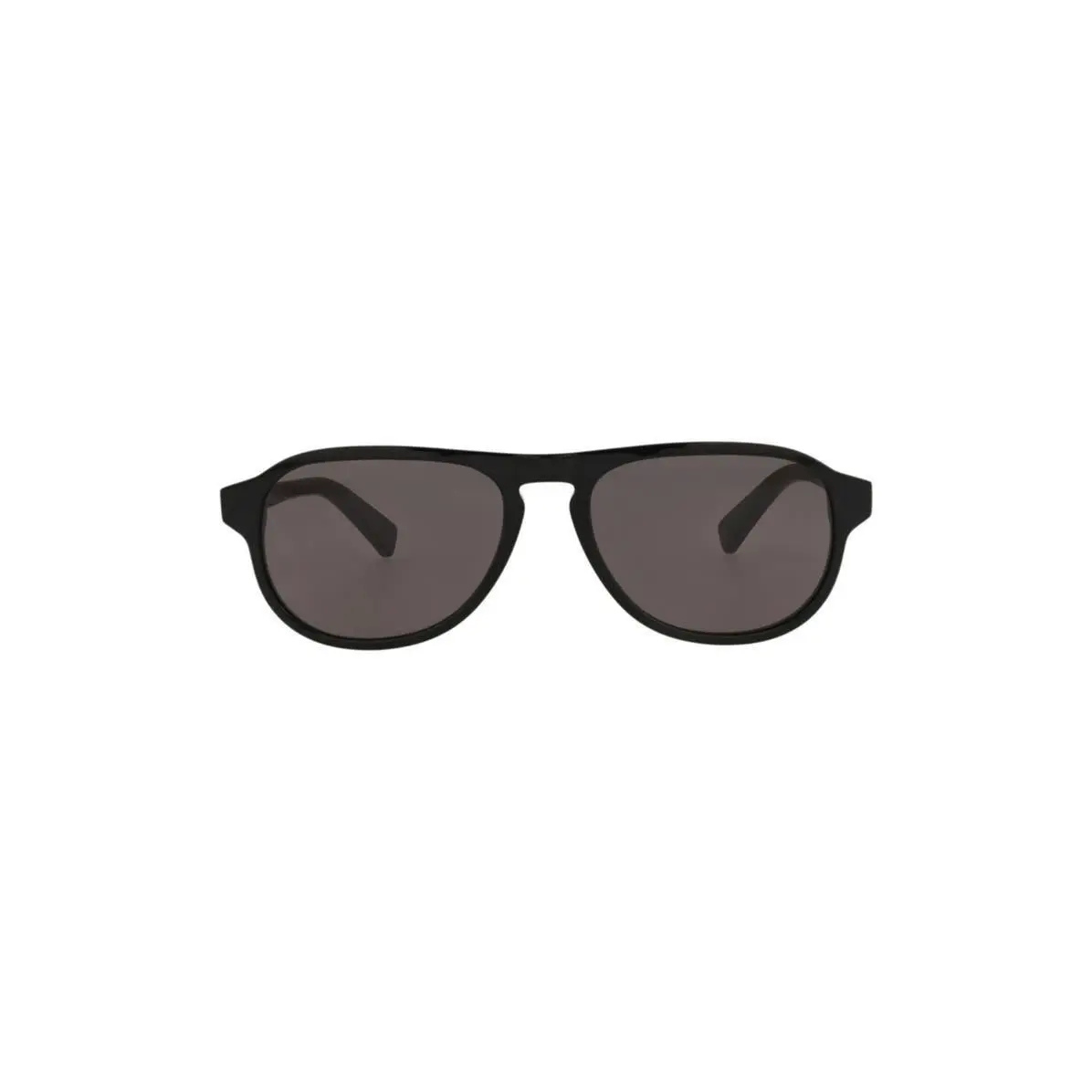 Bottega Veneta Men 55mm Aviator Sunglasses Black Black Grey