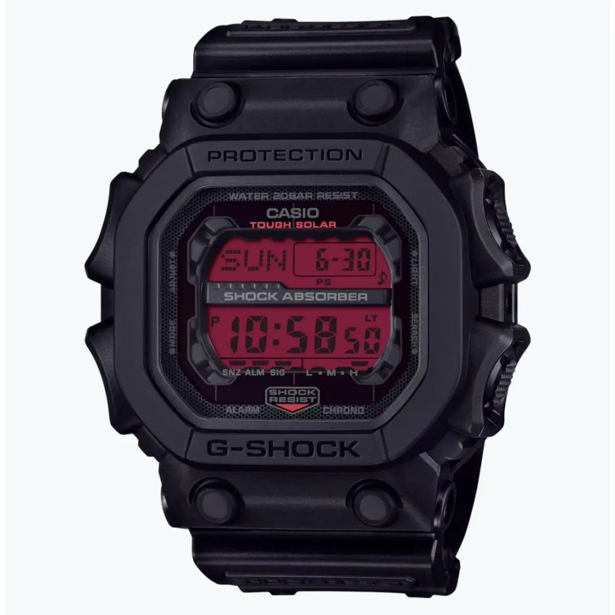 Casio G Shock GX-56BBR-1DR Red Dial Black Men’s Watch