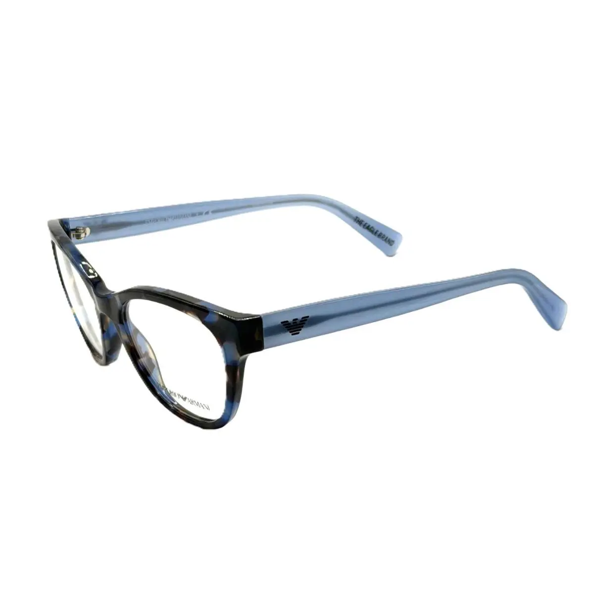 EA 3162 5828 Blue Havana Women Eyeglasses 50MM 18 140 by Emporio Armani