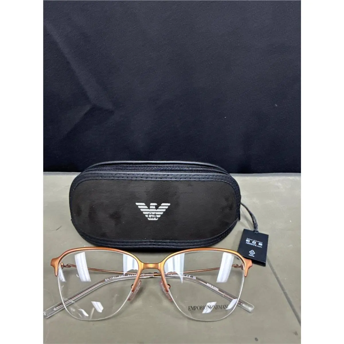 Emporio Armani EA1161 3381 Women’s Glasses Brown Size 54