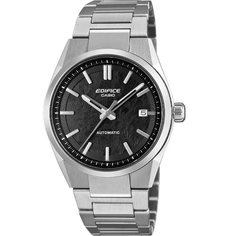 Edifice EF-K110D Automatic 38mm Black Dial Men`s Watch EFK110D-1A by Casio