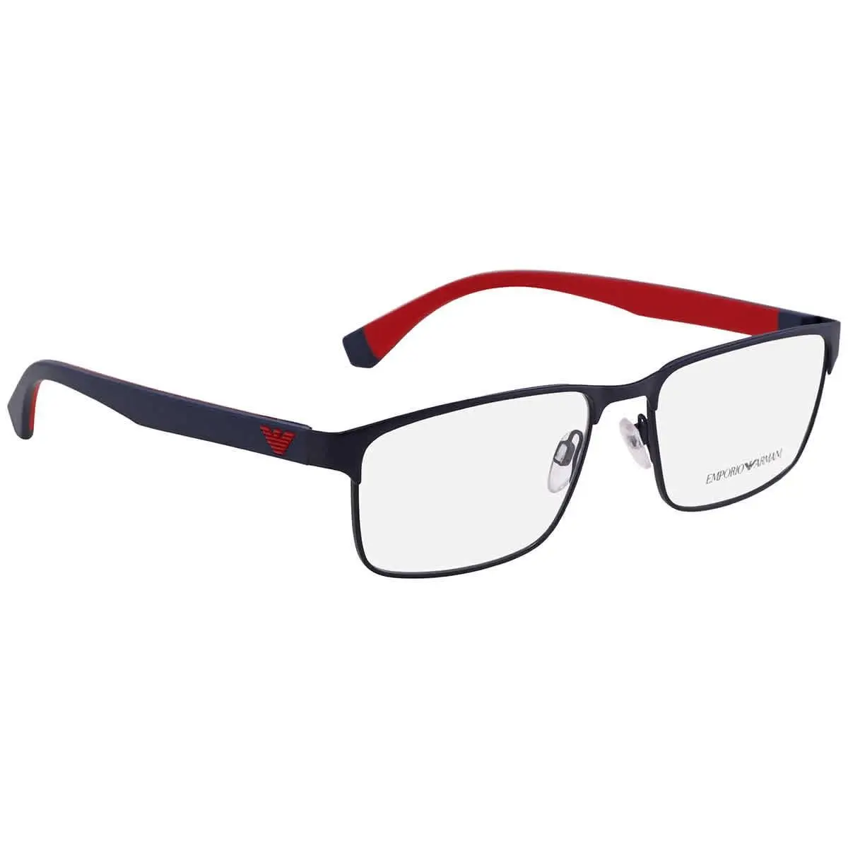 Demo Rectangular Men`s Eyeglasses EA1105 3092 56 EA1105 3092 56 by Emporio Armani