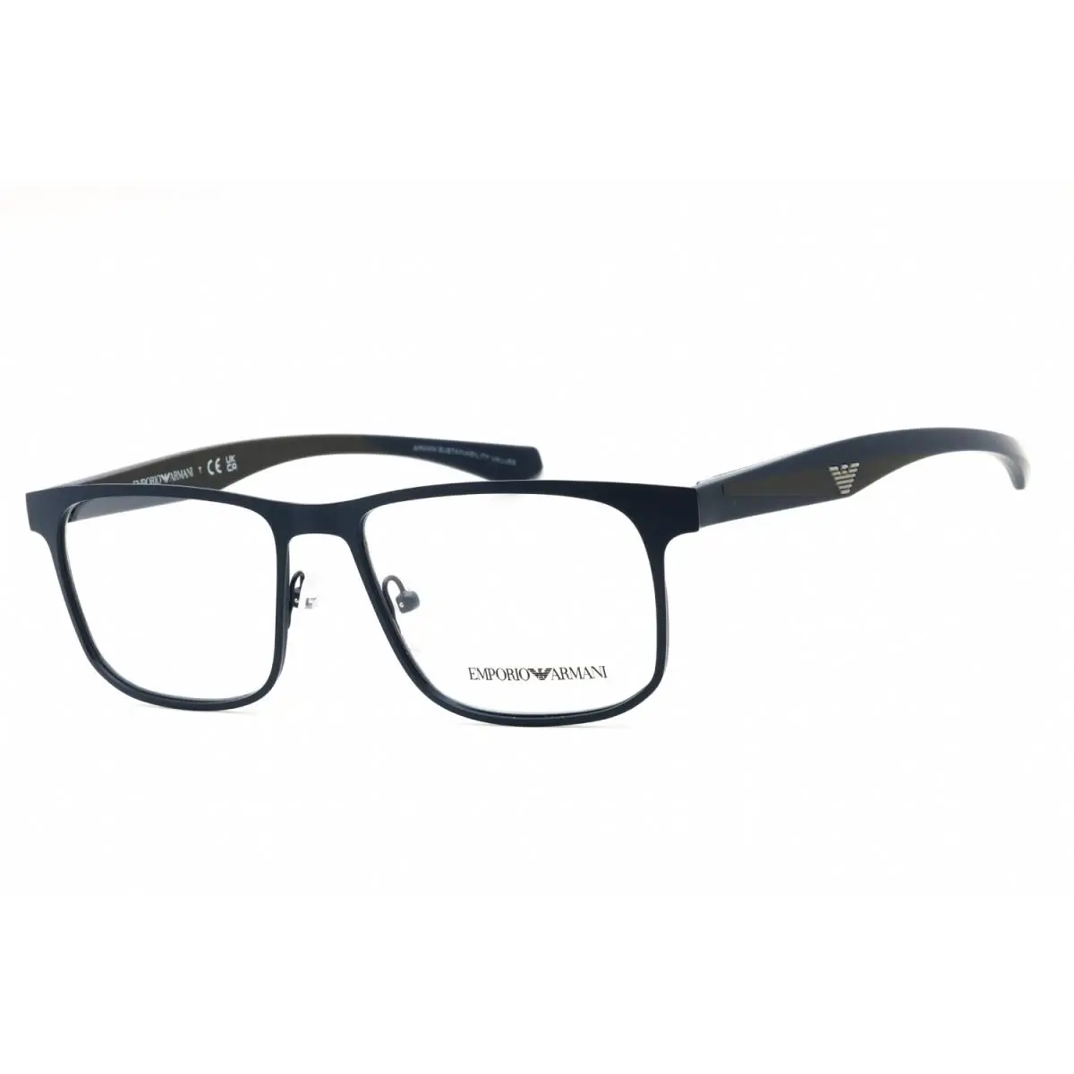 Emporio Armani EA1163-3389-53 Eyeglasses Frame Size 53mm 17mm 145mm Blue Men 80