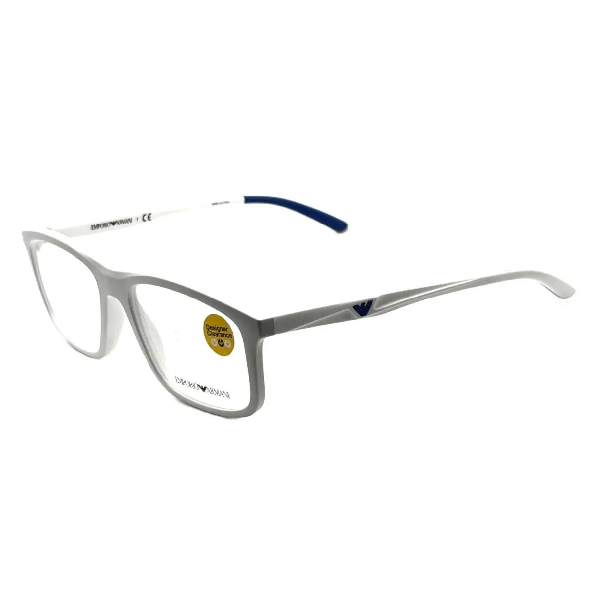 Emporio Armani EA 3196 5344 Matte White Men Eyeglasses 54MM 17 145